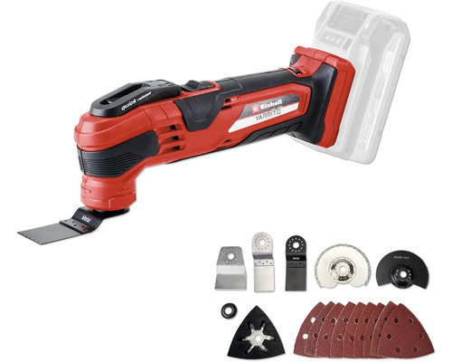 Unealtă multifuncțională cu acumulator Einhell cu accesorii