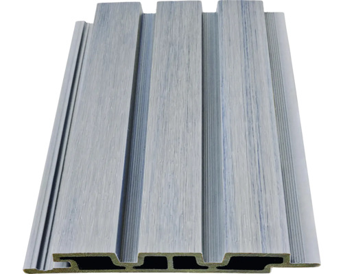 Profil WPC Konsta Nativo pentru fațată gri deschis 24x178x2200 mm Profil WPC Konsta Nativo pentru fațată gri deschis 24x178x2200 mm