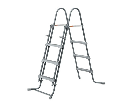 Scară de piscină metalică cu patru trepte