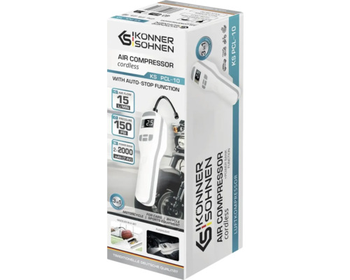 Compresor de aer fără fir Könner Söhnen în cutie