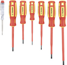 Set de șurubelnițe izolate și tester de tensiune