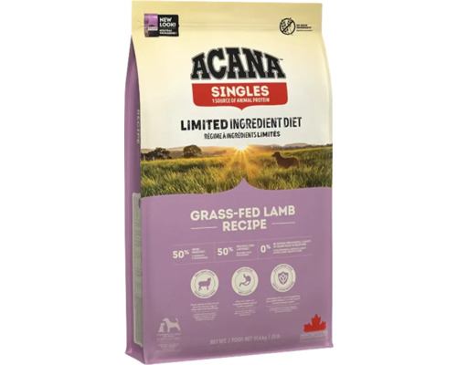 Hrană uscată pentru câini ACANA Grass-Fed Lamb cu miel și mere fără cereale 11,4 kg Hrană uscată pentru câini ACANA Grass-Fed Lamb cu miel și mere fără cereale 11,4 kg