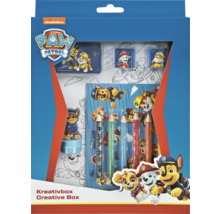 Cutie creativă Paw Patrol cu carte de colorat, creioane și ștampile