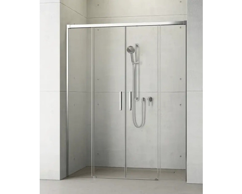 Ușă culisantă pentru nișă Radaway Idea DWD, 180x200,5 cm, sticlă securizată transparentă, profil crom