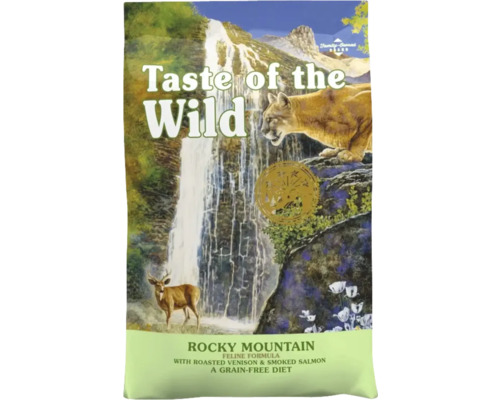 Taste of the Wild hrană pentru pisici Rocky Mountain cu vânat prăjit și somon afumat