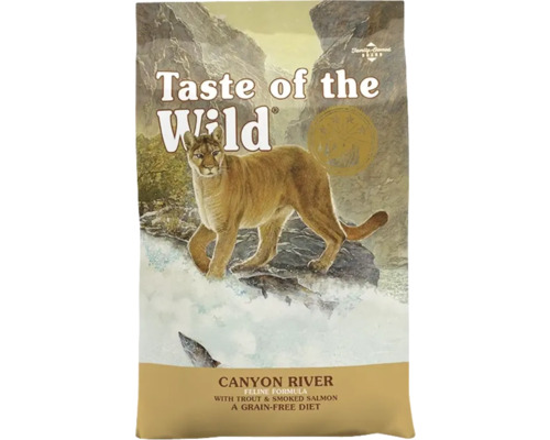 Taste of the Wild Hrană pentru pisici Canyon River cu păstrăv și somon afumat, rețetă fără cereale