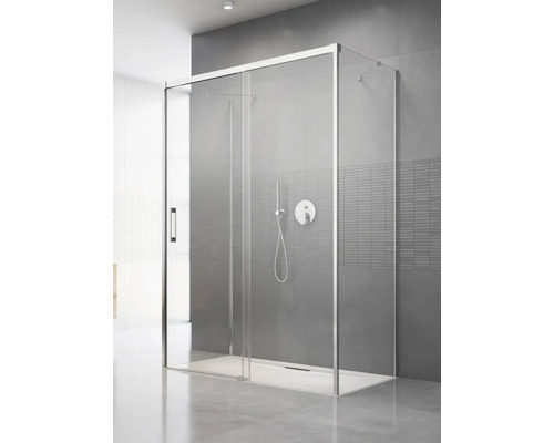 Perete lateral pentru duș Radaway Idea 110 cm S1 dreapta sticlă transparentă profil crom