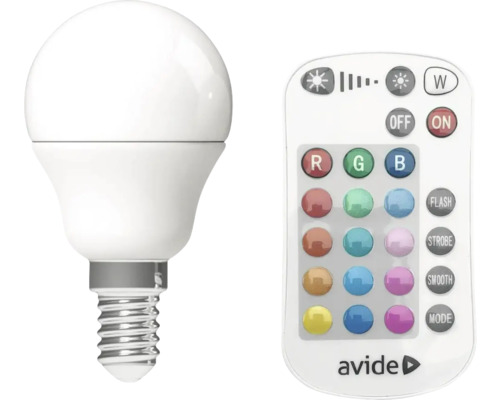 Bec LED Avide cu telecomandă pentru controlul iluminatului