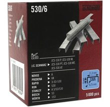 Pachet de capse tip 530/6 cu 5000 bucăți