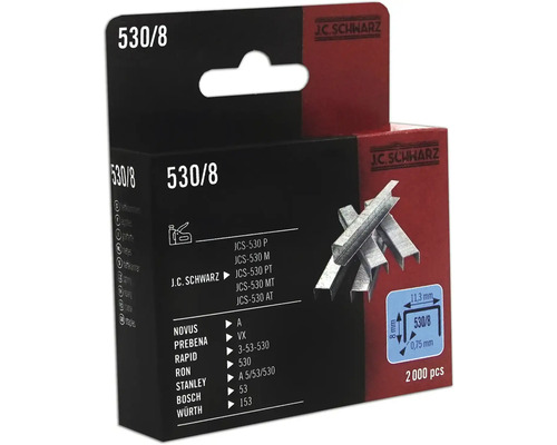 Capse J C Schwarz 530/8, 2000 bucăți