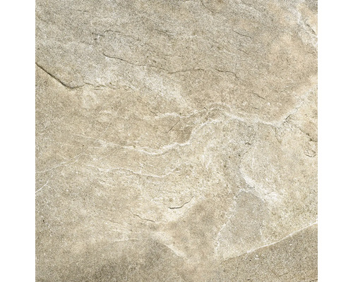 Placă terasă FLAIRSTONE City Wave beige 59,7x59,7x2 cm Placă de gresie porțelanată cu aspect natural