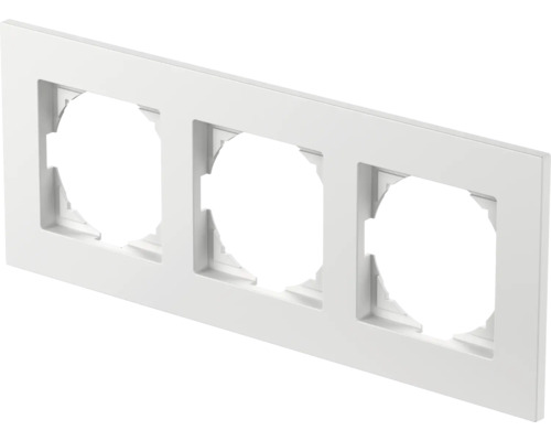 Ramă triplă pentru întrerupătoare și prize