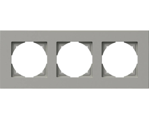 Cadru triplu pentru întrerupătoare și prize