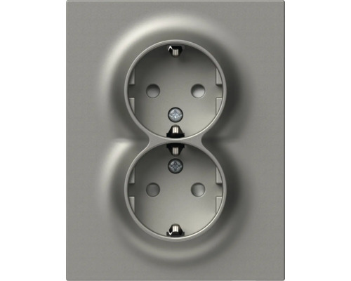 Priza dublă pentru montaj pe perete