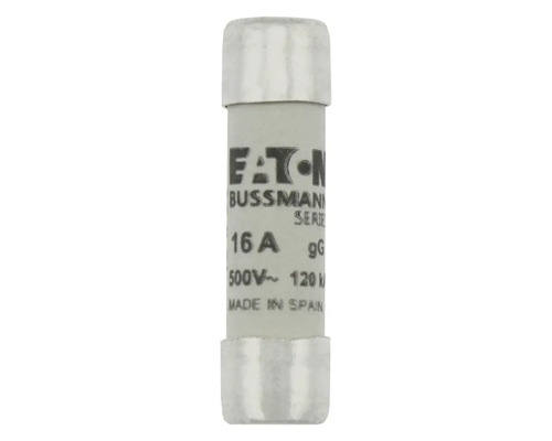 Siguranță fuzibilă Eaton Bussmann C10G16 16A 500V AC, set 10 bucăți