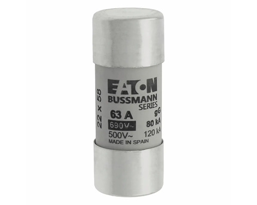 Siguranță fuzibilă Eaton Bussmann C22G63 63A 690V AC, set 10 bucăți