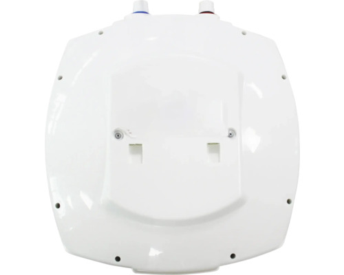 Vedere din spate a unui boiler electric pentru montare pe perete