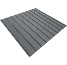 Tablă cutată Bravo H12 1142x0,45 mm RAL 7016 sandish (lungime configurabilă)