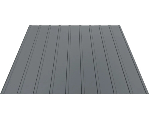 Tablă cutată Bravo H6 1221x0,4 mm RAL 7016 mat (lungime configurabilă)