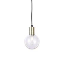 Pendul Novel E27 max. 1x40W, alamă periată
