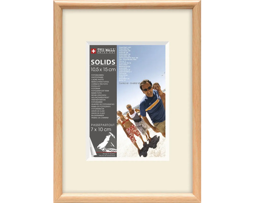 Ramă foto din lemn pentru fotografii în format 10,5 x 15 centimetri