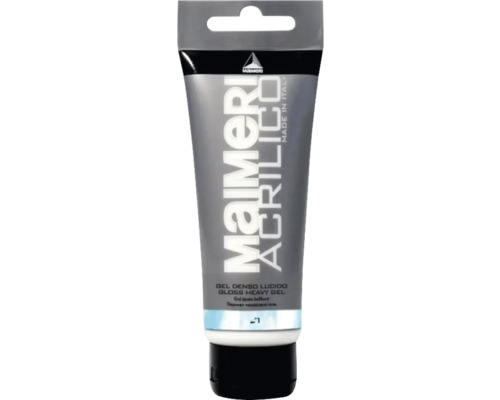 Mediu extra dens lucios Maimeri Acrilico 200 ml Tub de gel lucios dens Maimeri Acrilico