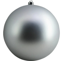 Glob de pom de Crăciun argintiu