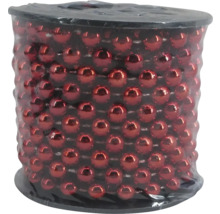 Bobină cu lanț de mărgele roșii pentru decorațiuni