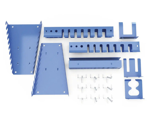 Set panou perforat pentru scule, pentru depozitarea sculelor