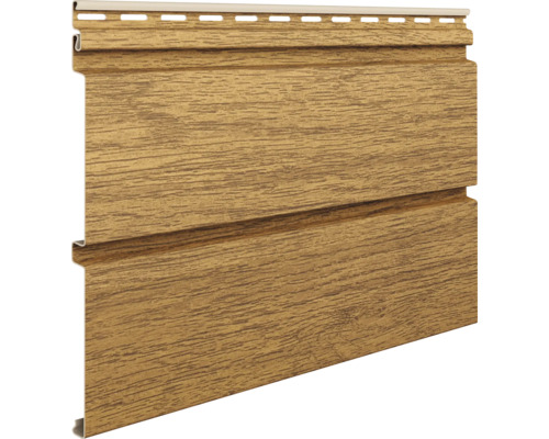 Siding VOX SV-05 3000x250x7 mm Winchester oak Placă de fațadă cu structură din lemn