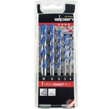 Set de burghie Alpen Profi Granit PG 5 cu cinci burghie