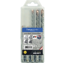 Set burghie pentru ciocan rotopercutor Alpen SDS-plus MB 5, cinci piese