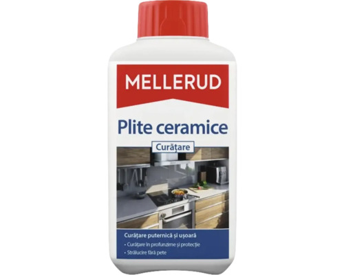 Soluție curățat plite vitroceramice Mellerud 1L Mellerud soluție curățare plite ceramice, flacon