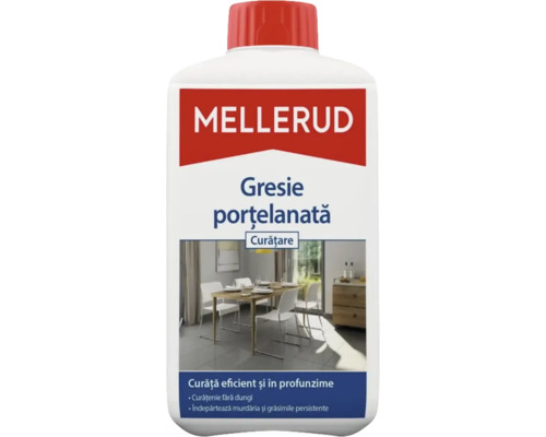 Soluție curățat gresieporțelanată Mellerud 1L Sticlă de soluție de curățat gresie Mellerud