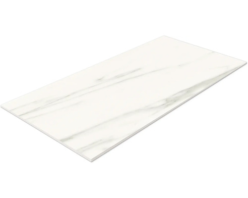 Faianță de perete albă cu aspect de marmură