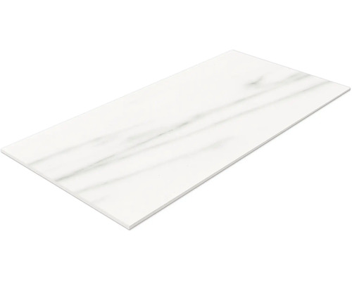 Placă albă cu aspect de marmură