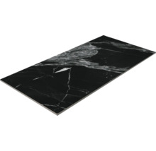 Faianță decorativă rectificată MIRAVA LUCCA Nero lucios 60x120 cm
