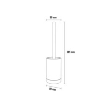 Imagine a unei perii de toaletă cu dimensiunile de 90 pe 385 milimetri