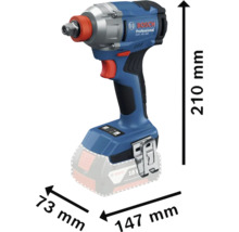 Mașină de înșurubat cu impact pe acumulator Bosch Professional GDX 18V-285, fără acumulator și încărcător