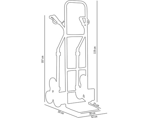 Dimensiunile unui cărucior de scară
