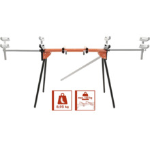 Cadru inferior banc de lucru cu o capacitate maximă de încărcare de 150 de kilograme și o greutate de 8,95 de kilograme.