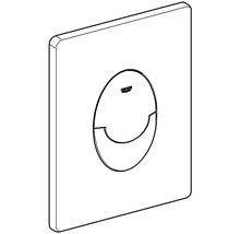 Sigla Grohe pe o placă de acționare pentru spălare