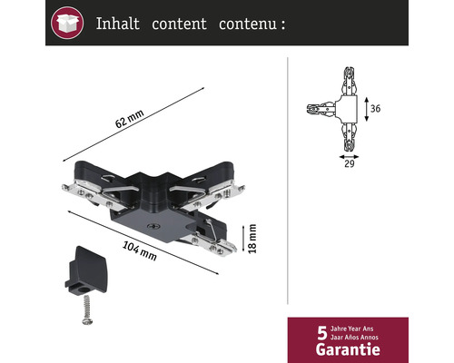 Conector pentru panouri cu accesorii și dimensiuni