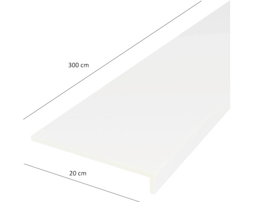 Raft cu o lungime de 300 de centimetri și o lățime de 20 de centimetri.