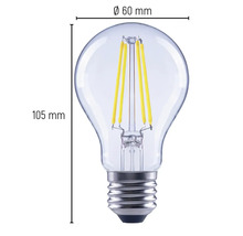 Bec cu dimensiunile de 60 mm în diametru și 105 mm în înălțime.