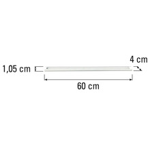 Desen tehnic al unei lămpi de 60 de centimetri cu informații despre lățime