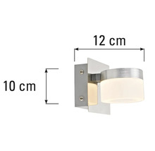 Lumină de perete cu dimensiunile de 10 pe 12 centimetri