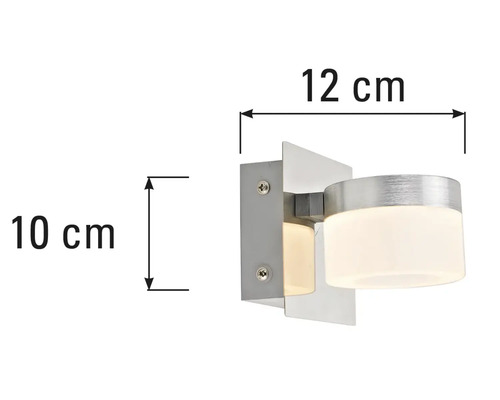 Lumină de perete cu dimensiunile de 10 pe 12 centimetri