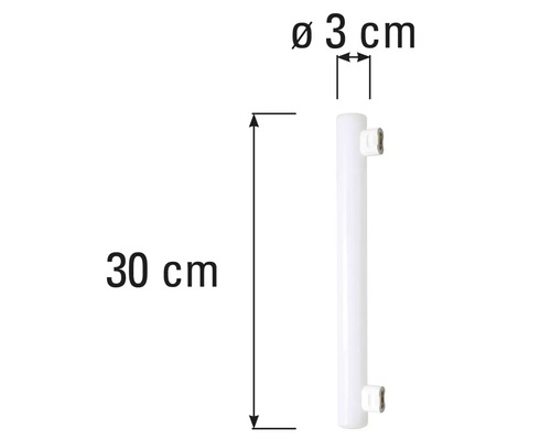Tub fluorescent cu dimensiunile de 30 pe 3 centimetri