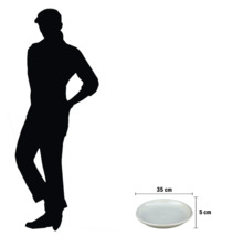 Suport ghiveci de 35 centimetri lățime și 5 centimetri înălțime